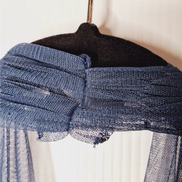 Vintage Y2K Babydoll Dress Halter Mesh Kiki XS Whimsygoth Fairy Coquette Bow - Picture 8 of 10